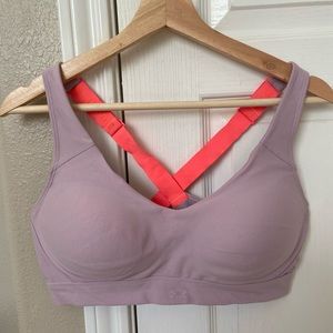 Women’s Under Armour sports bra, size larg…